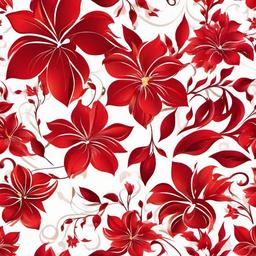 Red Background Wallpaper - red flower white background  