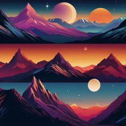 Mountain Background Wallpaper - space mountain wallpaper  