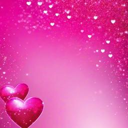 Heart Background Wallpaper - pink glitter heart background  