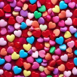 Valentine Background Wallpaper - valentine's day candy hearts background  