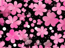 Pink Black Glitter Background  