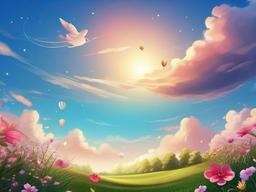 Cute Sky Wallpaper  ,desktop background wallpaper