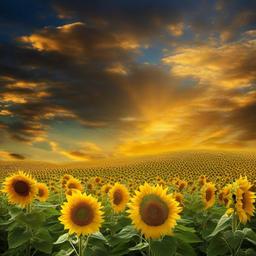 Sunflower Background Wallpaper - sunflower background pics  