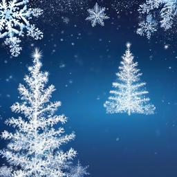 Snow Background Wallpaper - snow and christmas tree background  