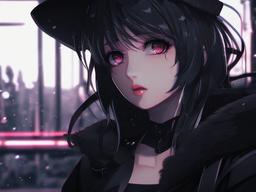 Dark Aesthetic Anime Wallpaper 4K  ,desktop background wallpaper