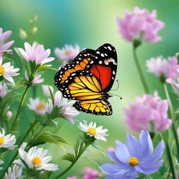 spring butterfly wallpaper  ,background wallpaper