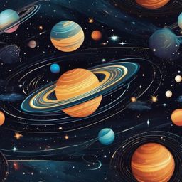 Space Galaxy Wallpaper Offering a Glimpse into the Vast Universe and Galactic Wonders intricate details, patterns, wallpaper photo