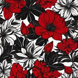 Red Background Wallpaper - black and red flower wallpaper  