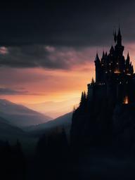 Dark Castle Background  ,mobile iphone background wallpaper