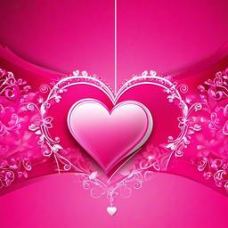 Valentine Background Wallpaper - pink valentine's day wallpaper  