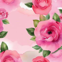 Watercolor Background Wallpaper - background pink watercolor  