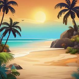 Beach background - beach background animated  