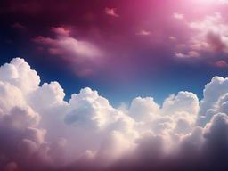 Heavenly Clouds Background  