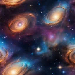 Galaxy Background - Celestial Wonders in the Andromeda Galaxy  wallpaper style, intricate details, patterns, splash art, light colors