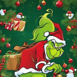 Christmas Background Wallpaper - christmas background iphone grinch  