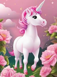 cute pink unicorn wallpaper  ,mobile iphone background wallpaper