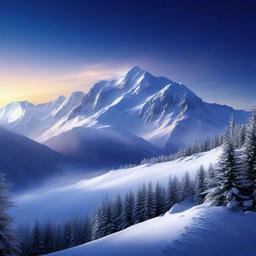 Mountain Background Wallpaper - wallpaper winter mountain  