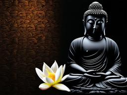 Buddha Dark Wallpaper  ,desktop background wallpaper