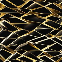 Geometric Background - black and gold geometric background  