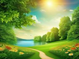 Wallpaper Nature Summer  background