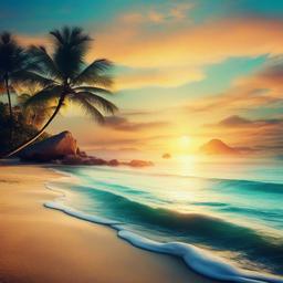 Beach Background Wallpaper - wallpaper laptop beach  