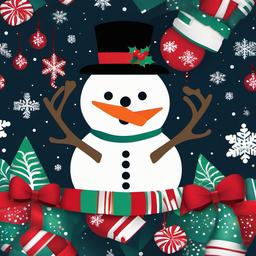 Christmas Background Wallpaper - christmas wallpaper snowman  