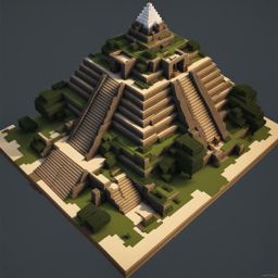 ancient pyramid with traps and secret chambers - minecraft house design ideas minecraft block style