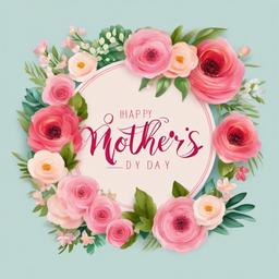 Happy Mothers Day clipart - decorative gifts for Mother's Day  