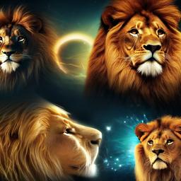 Lion Background Wallpaper - lion light wallpaper  