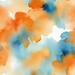 Orange Background Wallpaper - blue and orange watercolor background  