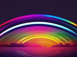 Cool Background Rainbow  