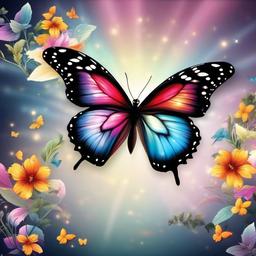 Butterfly Background Wallpaper - magical butterfly background  