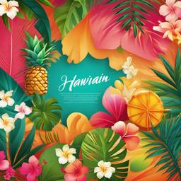 Party Background Wallpaper - hawaiian invitation background  