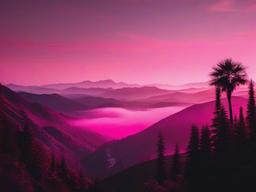 Pink Sky Aesthetic Background  ,desktop background wallpaper