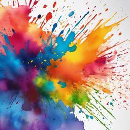 Splash Background - watercolor splatter background  