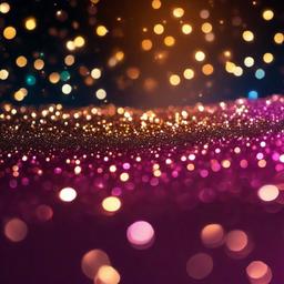 Glitter background - bokeh sparkles  