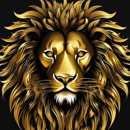 Gold Background Wallpaper - black and gold lion wallpaper  