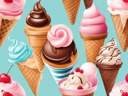 ice cream clipart transparent background in an ice cream parlor - irresistibly melting. 