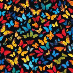 Butterfly Background Wallpaper - colourful butterfly background  