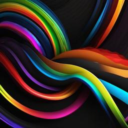 Rainbow Background Wallpaper - cool black and rainbow wallpaper  