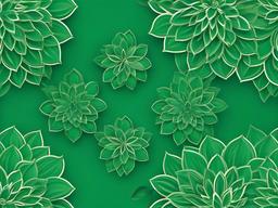 Green Flowers Wallpaper - Gentle green background with subtle floral details.  background wallpaper