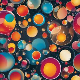 Bubble clipart - artistic representation of abstract bubbles  