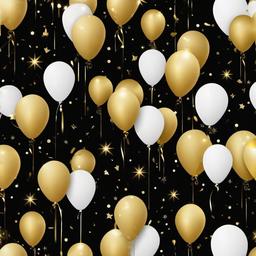 Party Background Wallpaper - happy birthday background black and gold  