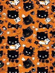 Halloween Background Wallpaper - hello kitty halloween background  