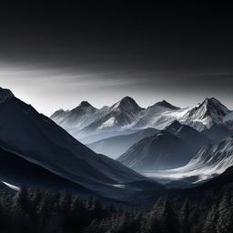 Mountain Background Wallpaper - mountain black wallpaper  