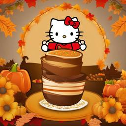 Thanksgiving Background Wallpaper - hello kitty thanksgiving background  