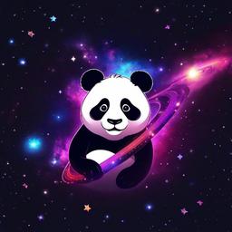 Galaxy Background Wallpaper - panda galaxy wallpaper  