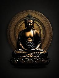 Buddha Dark Wallpaper  ,mobile iphone background wallpaper