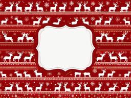 Reindeer Christmas Background  