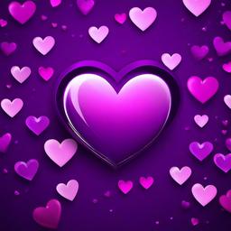 Heart Background Wallpaper - purple hearts wallpaper for iphone  